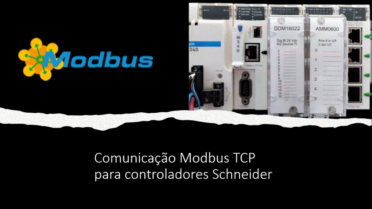 Comunicação Modbus TCP Schneider x Siemens