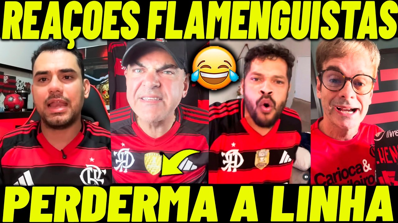 VAMOS RIR! REAÇÕES FLAMENGUISTAS! PERDERAM A LINHA COM A DERROTA PARA O LANUS!