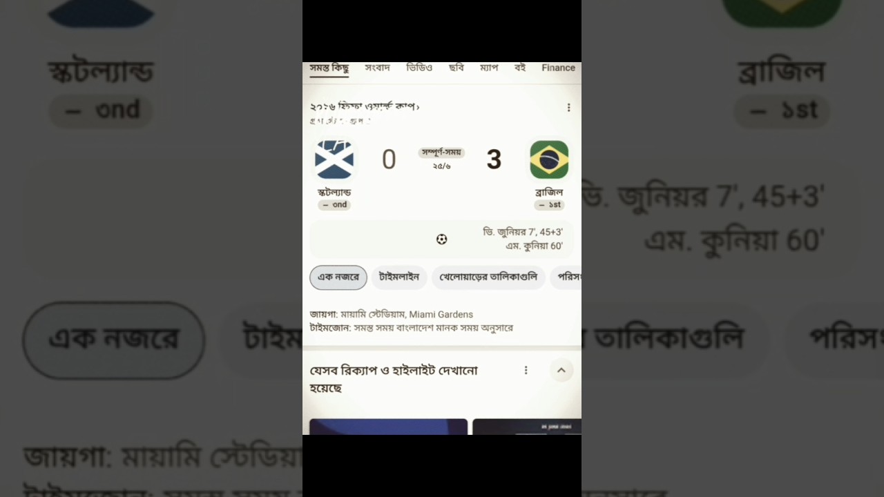 brazil vs Scotland #youtubeshorts #shortsfeed #shorts #viralvideo #trendingshorts