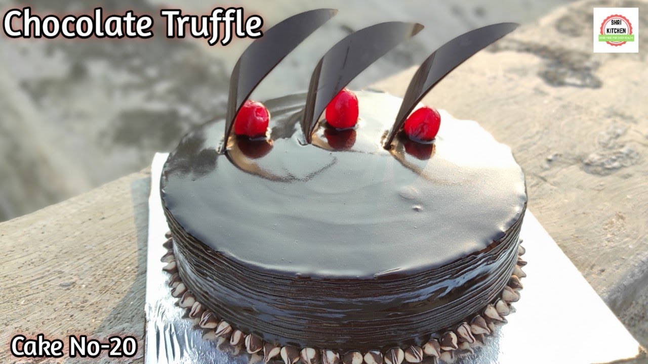 Chocolate Truffle Cake Recipe | चॉकोलेट  ट्रफल केक
