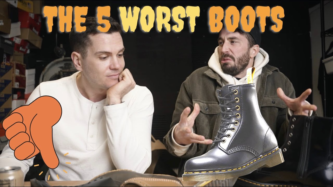 The 5 WORST Boots You Can Buy (ft @Rose Anvil )