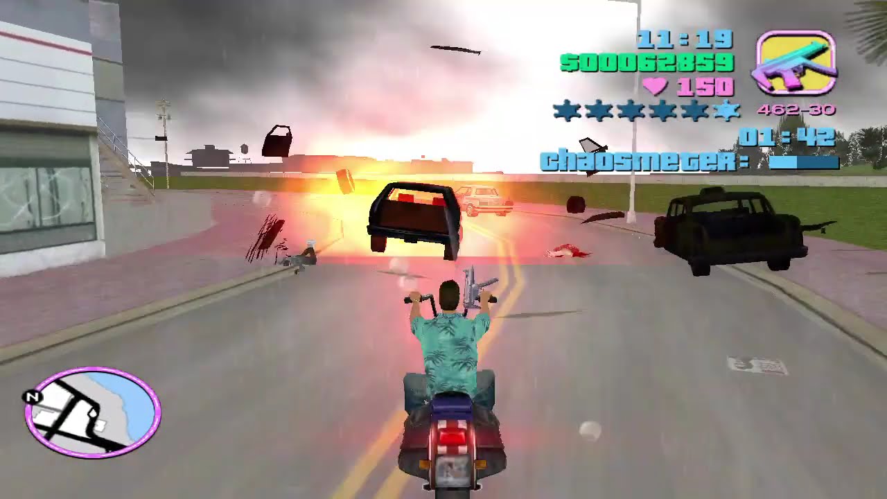 GTA  Vice City Messing with the man II The Chaosmeter-60 fps
