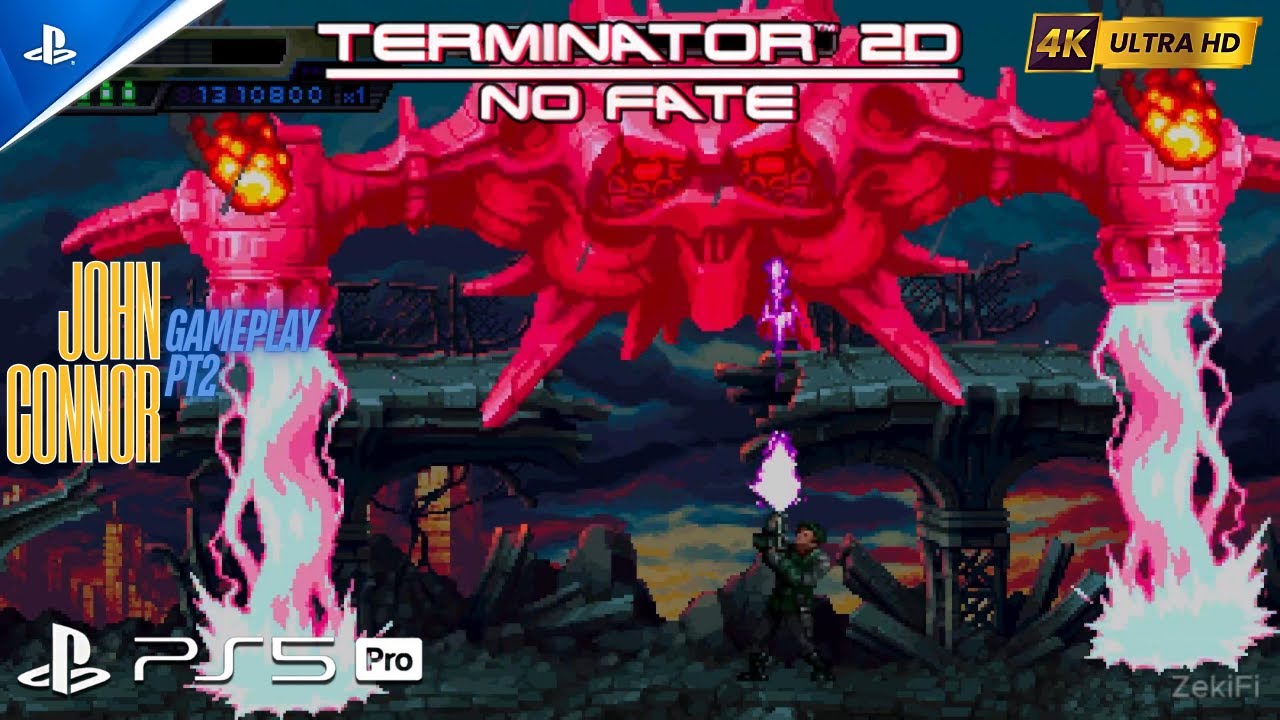 Terminator 2D No Fate | Part 2 - John Connor Future War| PS5 Pro 4K Gameplay