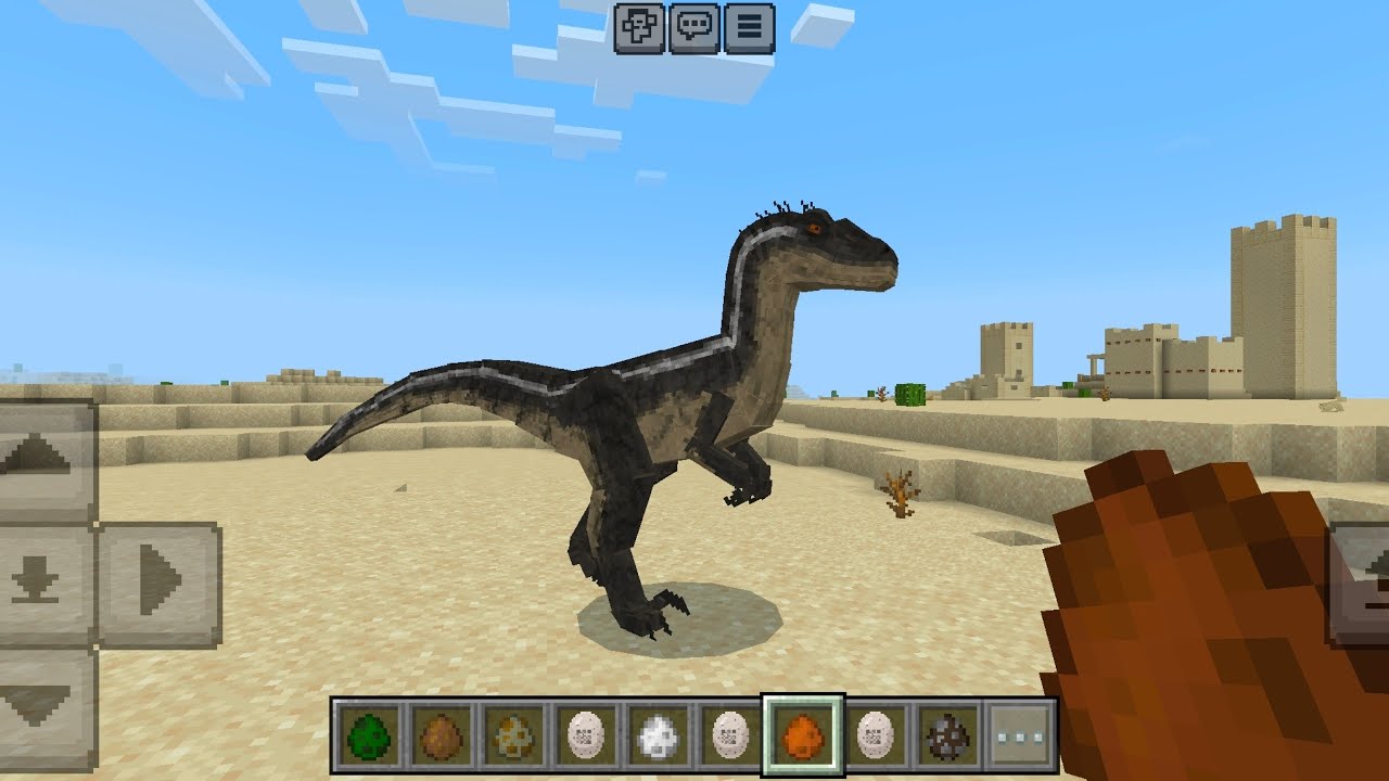 Dinosaurs The Jurassic Legend ADDON in Minecraft PE