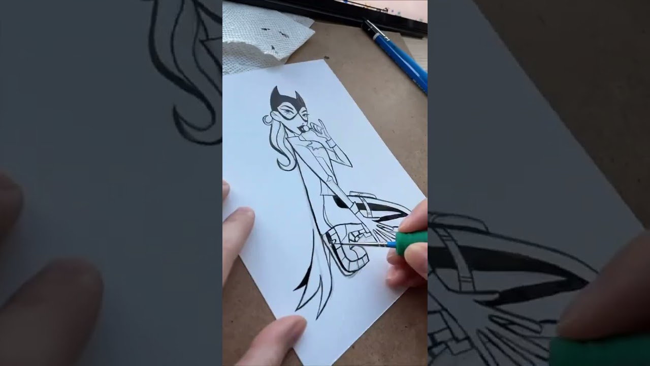 Painting iconic women in under a minute