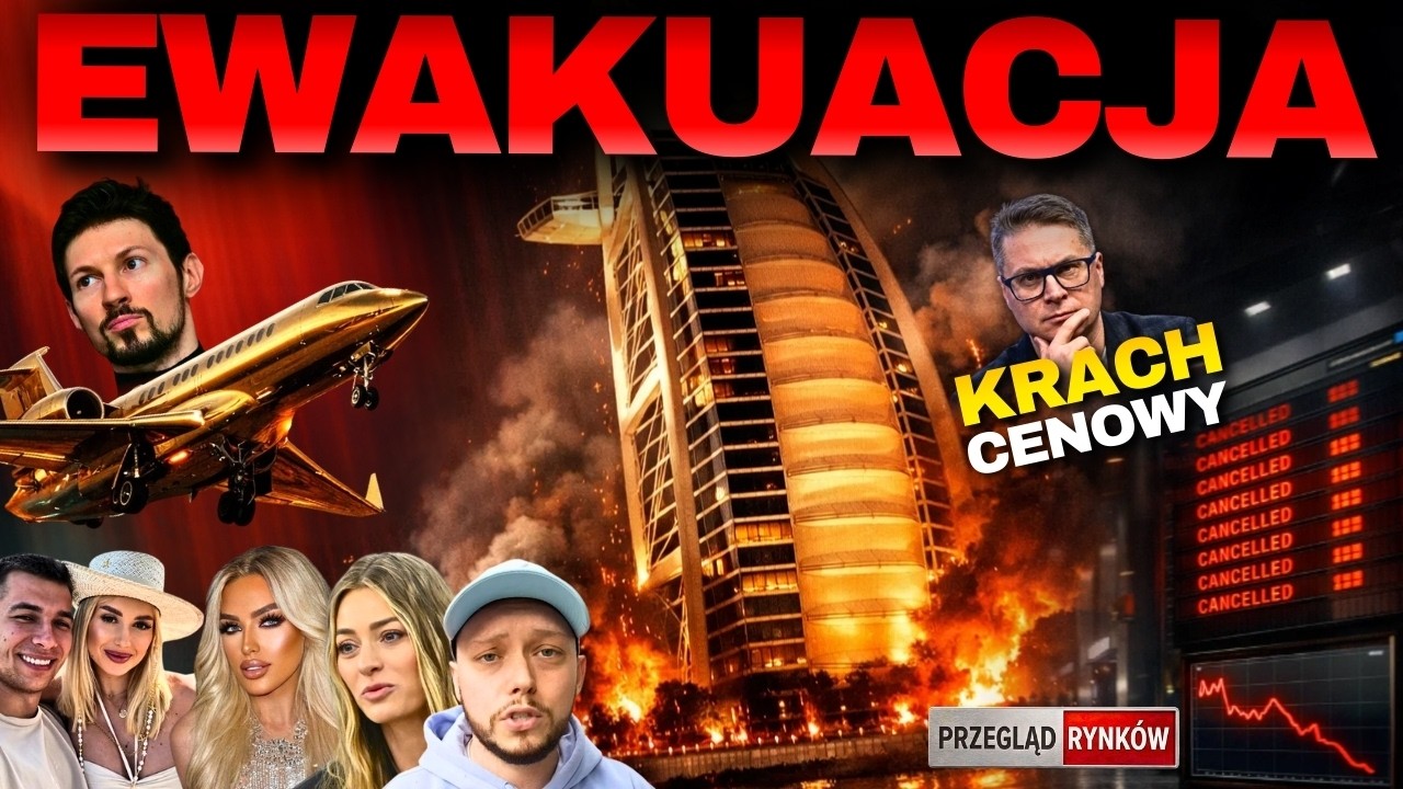 Giganci uciekają z Dubaju! Krach na giełdzie, płacz influencerów. Koniec snu?