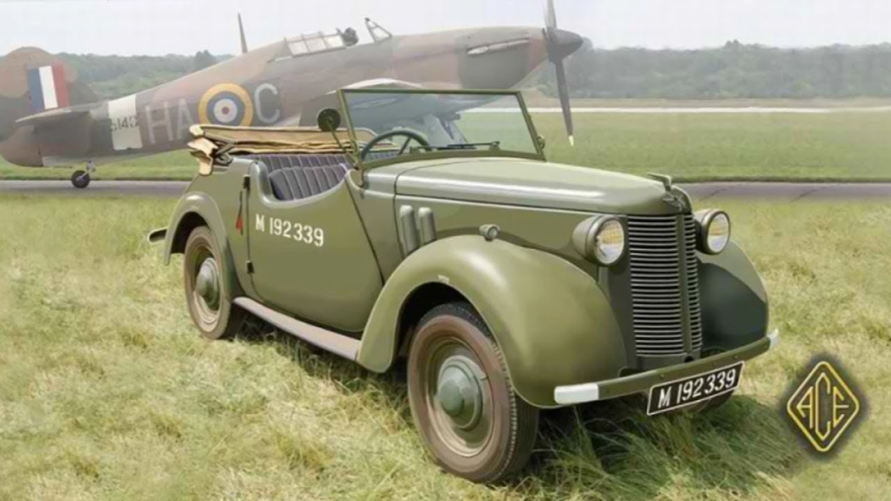 Unboxing ACE 72501 1/72  British Staff Car Tourer 8hp Plastic Models Store