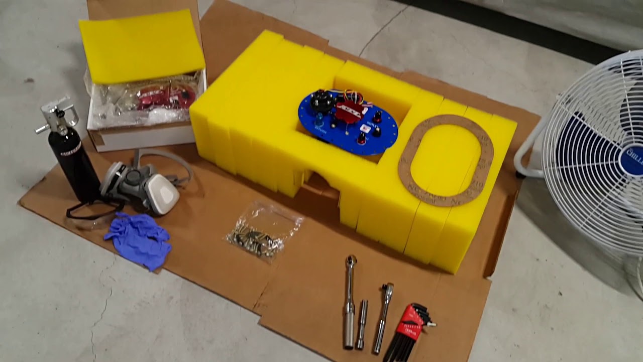 ATL fuel cell safety foam replacement for the `Cuda