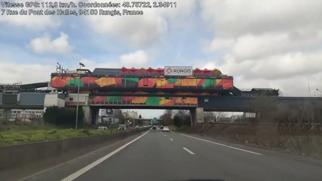 Sur les routes d'Ablon-sur-Seine à Paris