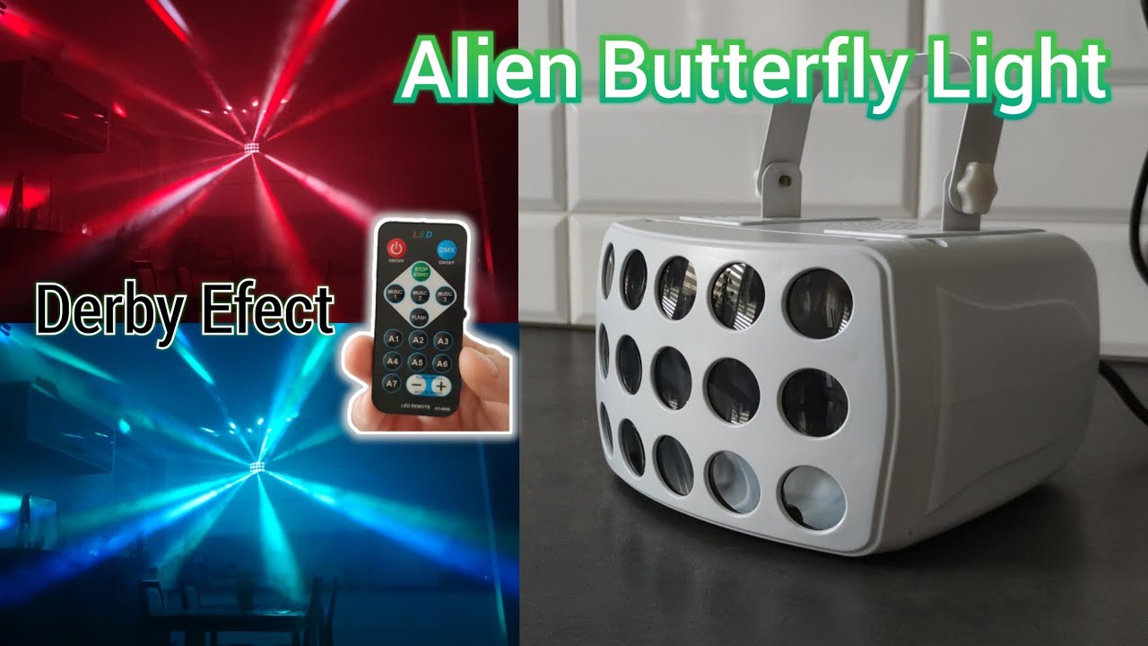 Alien Butterfly Light, LED Derby Light, Efecto Derby Alien. ALIEN LIGHT