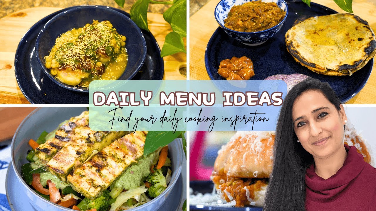 Indian Weekly Meal Planning | Full Recipes from last Meal Plan and Prep Video! Vegetarian Meal Ideas