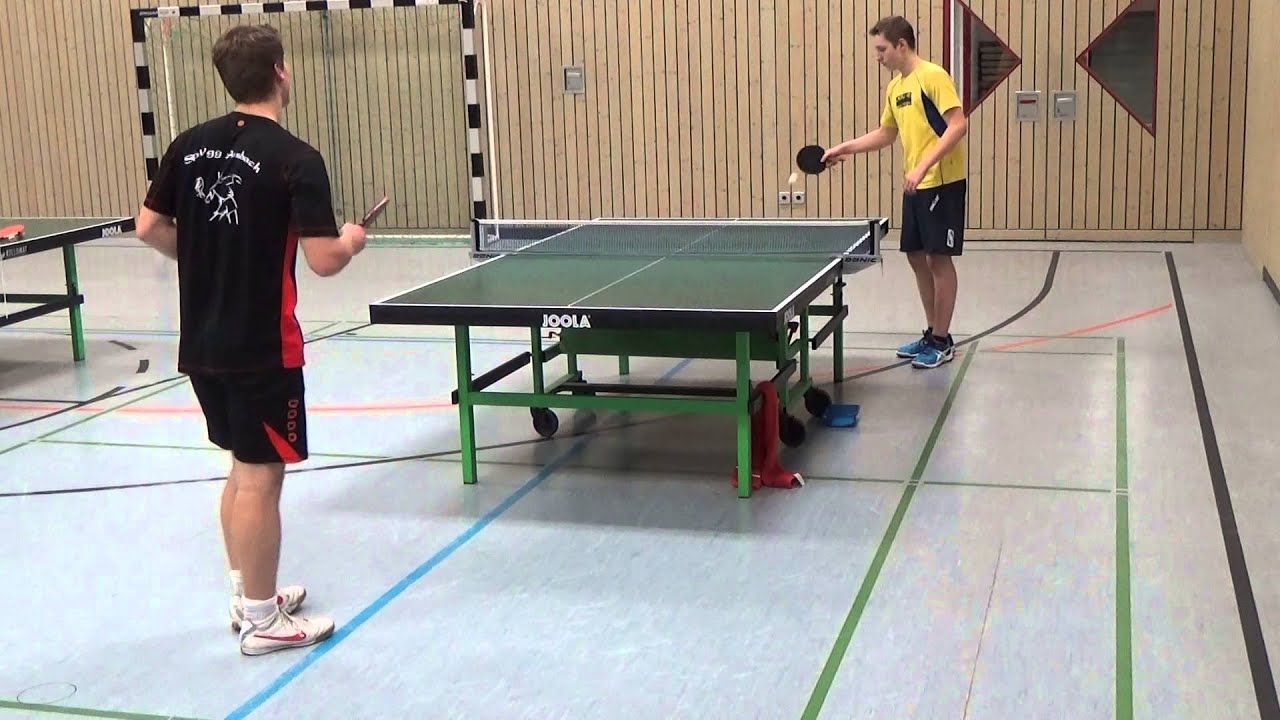 TT Wilhelmsdorfer Weihnachtsturnier 2014  D Finale Choc Ansbach vs Yannick Eichelsdoerfer Bamberg  2