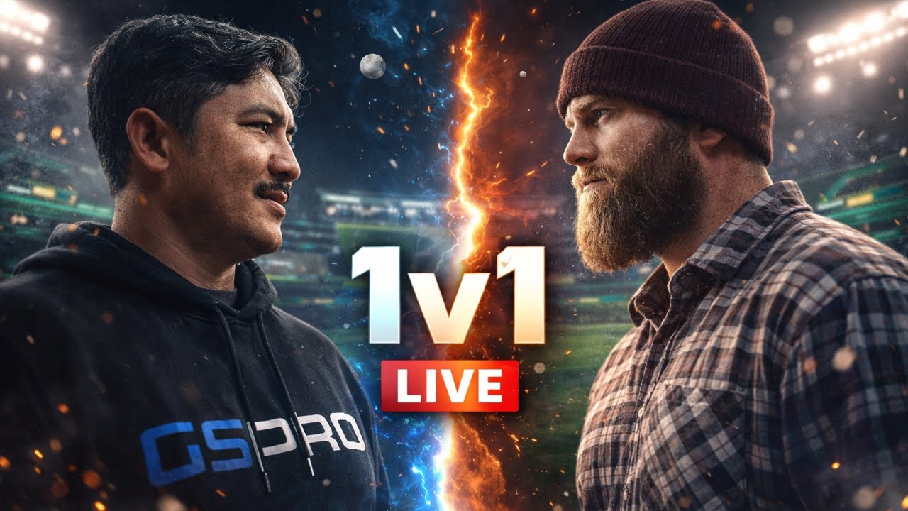 LIVE NOW: Stice vs HRG | 1v1 Golf Showdown – Winner Takes All!