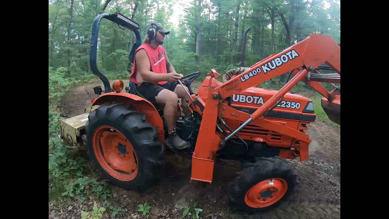 Fall Food Plot 2021 Kubota L2350