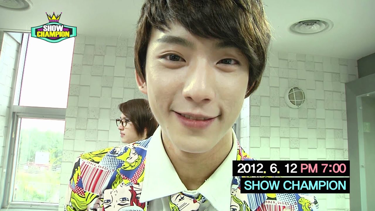 120612 쇼챔피언 예고 B1A4 영상통화ver.