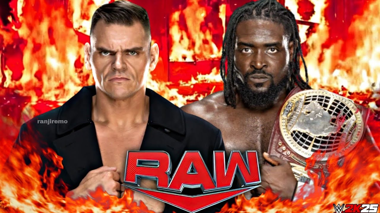 Gunther vs Oba Femi Wwe Raw Netflix 02 March 2026 WWE2K25 Simulation Gameplay - FULL MATCH