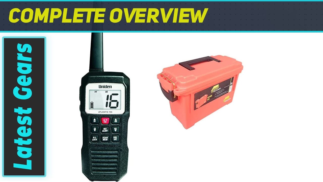 Uniden Atlantis 155 Handheld Marine Radio: The Ultimate Waterproof Communication Tool for Your
