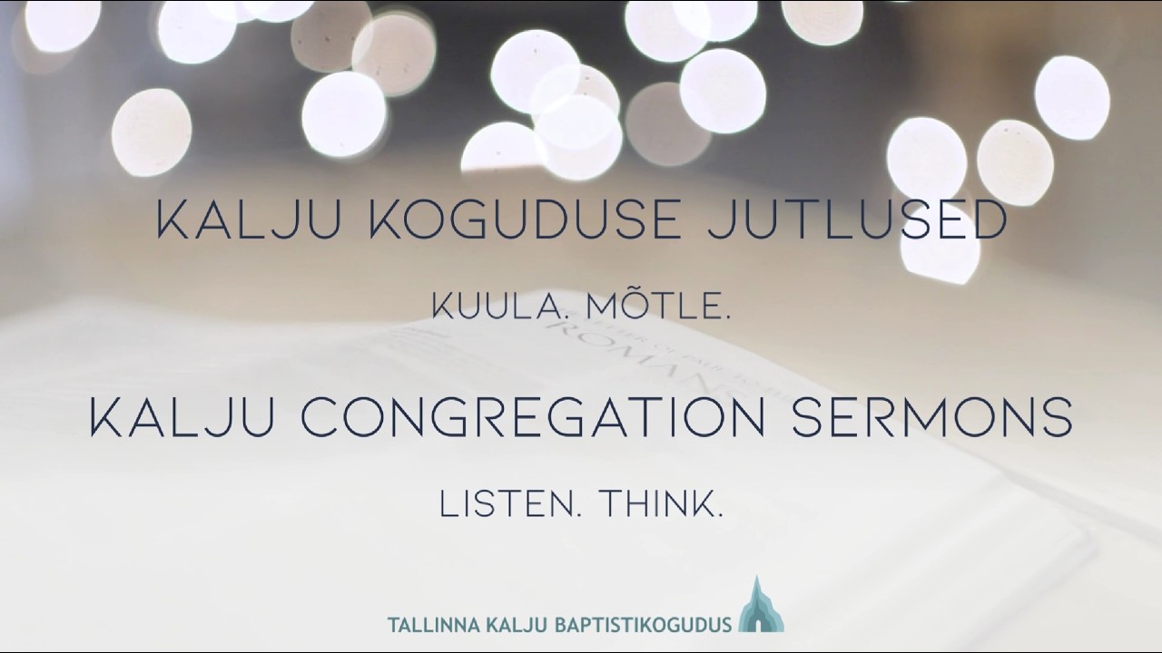Kaks isandat | Two Masters | Vilver Oras | 08.03.26 | Kalju Sermons Eng Subs