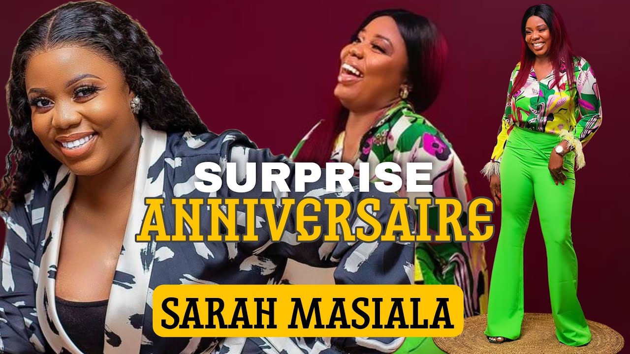 SARAH MASIALA || Surprise anniversaire || 🎂 DDtv || ® Août 2022