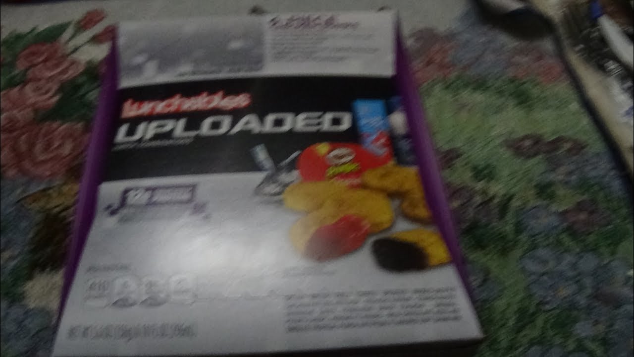 ASMR Eating Lunchables Uploaded