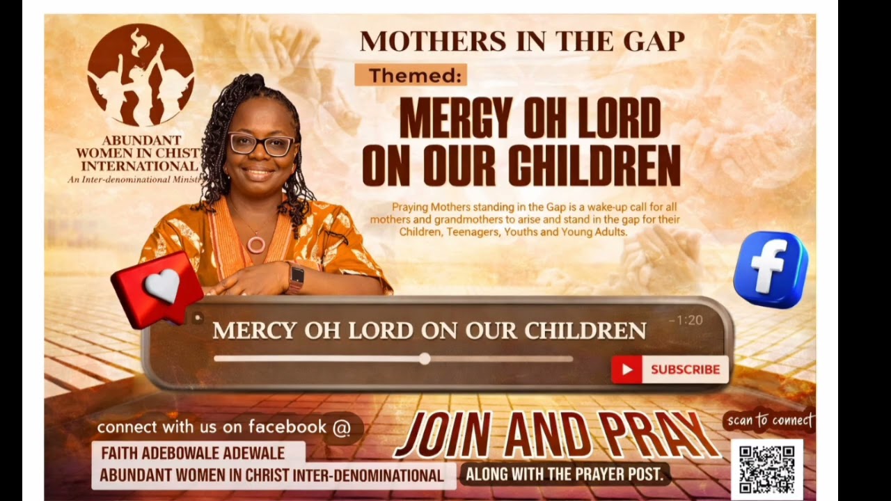 A Prayer of Mercy by Pastor Faith Adebowale