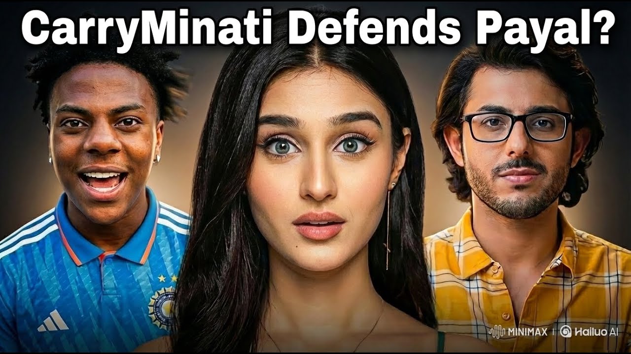 Payal Gaming Reacts to IShowSpeed 😲 & Memes | CarryMinati Defends Her #roast #carryminati
