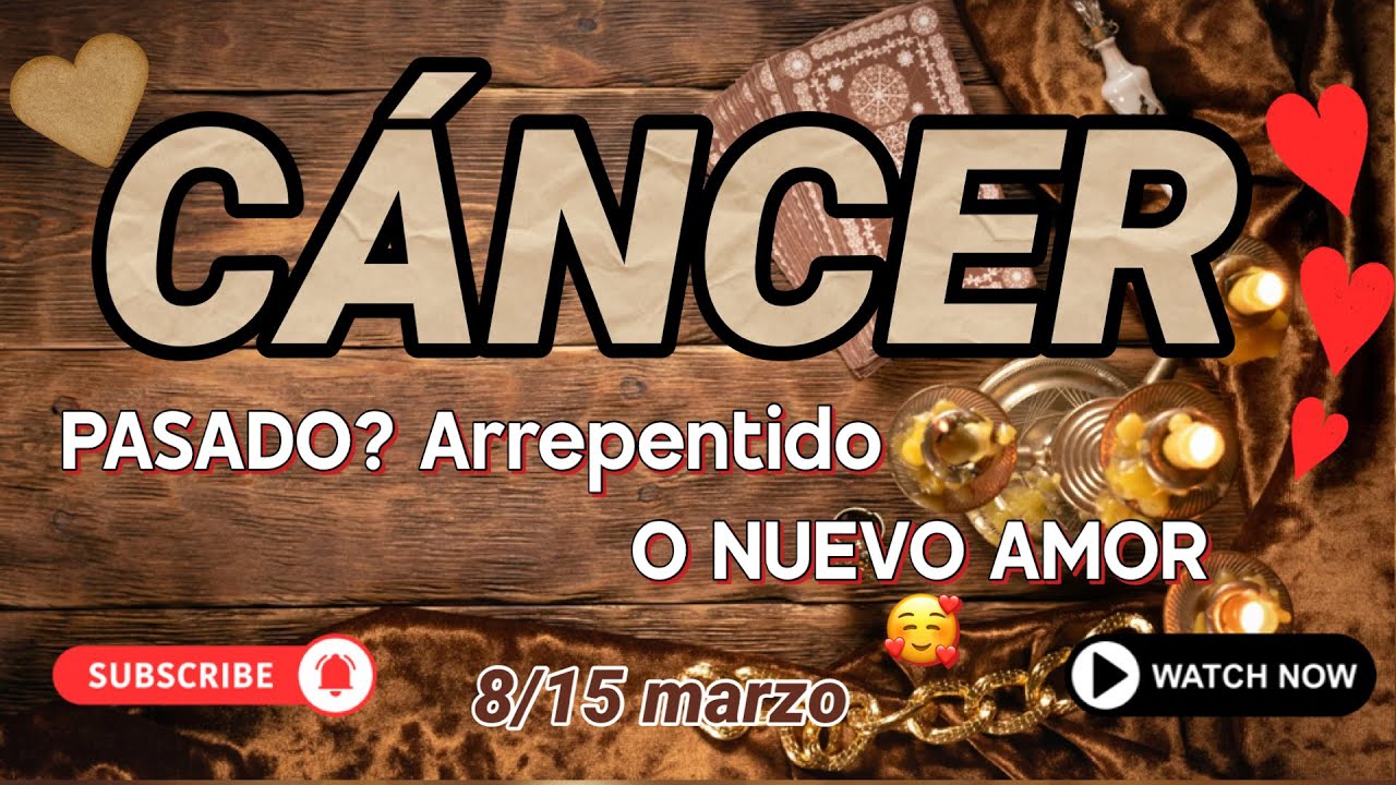 Cáncer ♋ Mientras tu pasado se arrepiente… alguien nuevo va con todo por ti