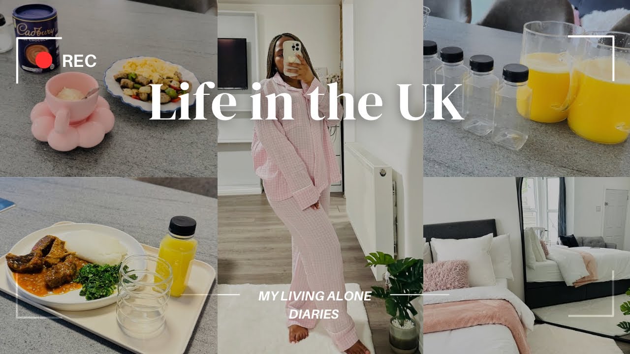 Days in my life in the UK | Living alone diaries | cooking | life of an introvert