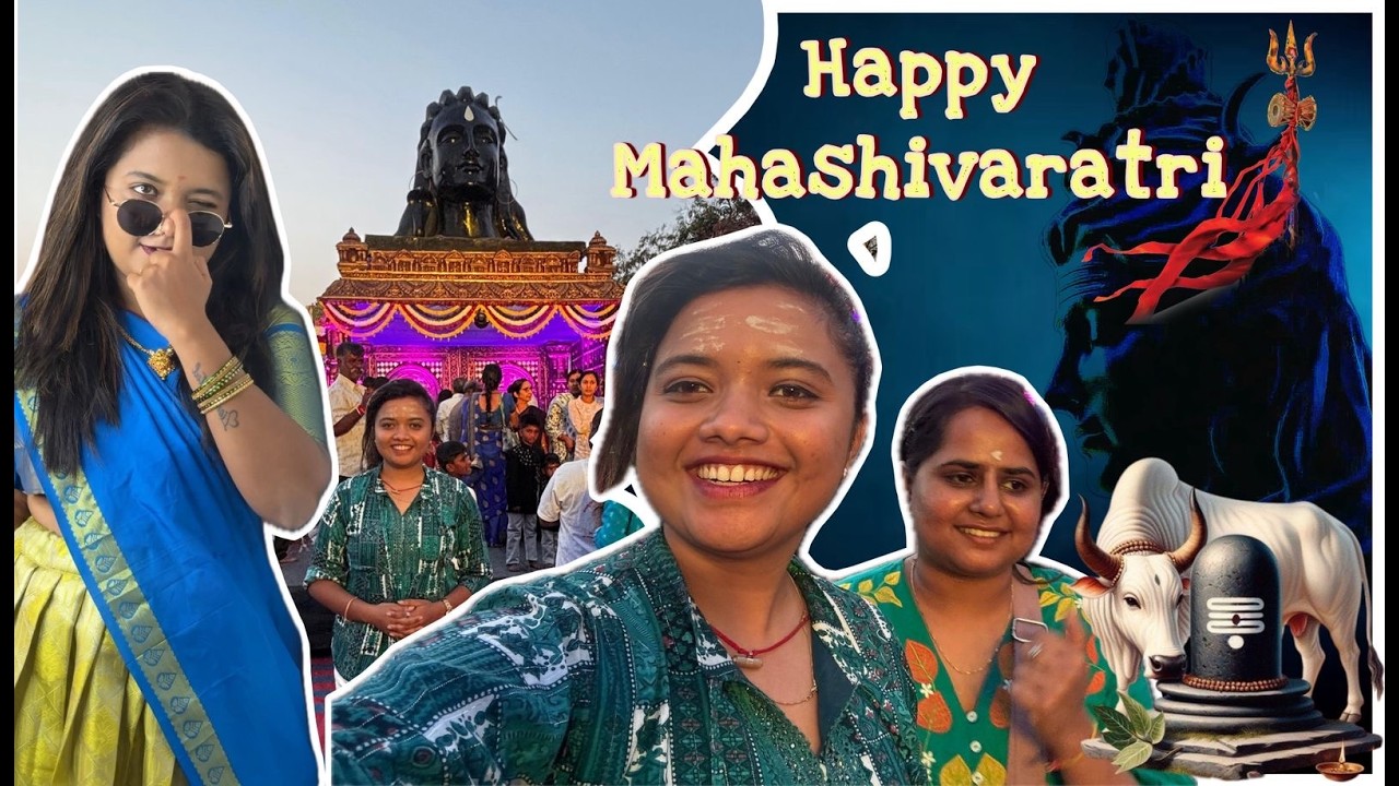Maha Shivratri 🙏🌍🔱@Likhi_Rachu #likhirachu #shivratri #youtube #explorepage #kannadavlog 