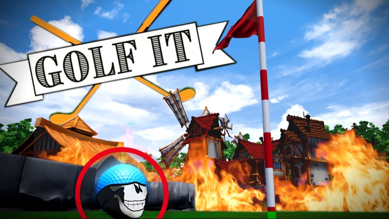 O JOGO DE GOLF MAIS DISPUTADO DO MUNDO! 😂 | Golf It Feat. Bitgamer e Capuccino Mafioso