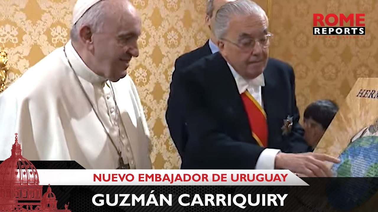 Colaborador del Papa es ahora nuevo embajador de Uruguay ante el Vaticano