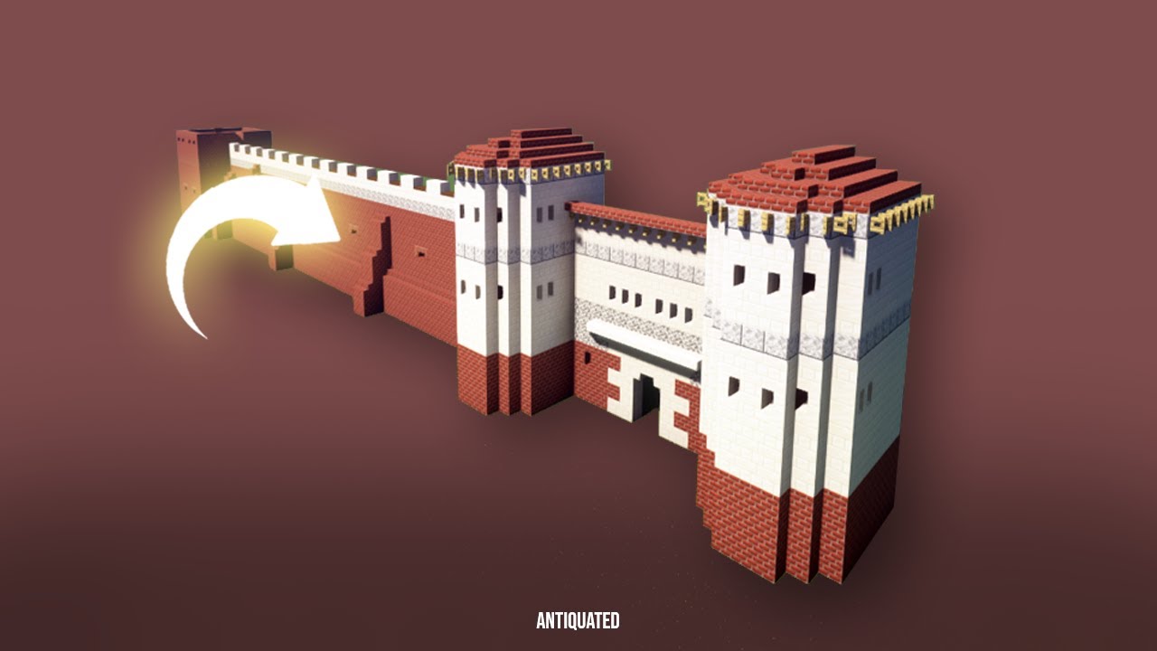 Greco-Roman Wall Build Guide: How To Build Greco-Roman City/Fortress Walls In Minecraft
