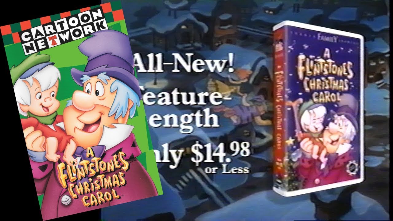 Opening to A Flintstones Christmas Carol 1995 VHS (60fps)