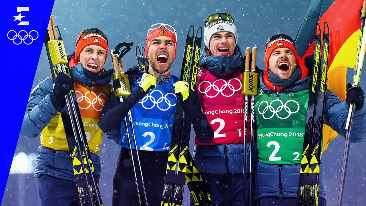 Nordic Combined | Team Gundersen LH/4x5km, Cross-Country | Pyeongchang 2018 | Eurosport