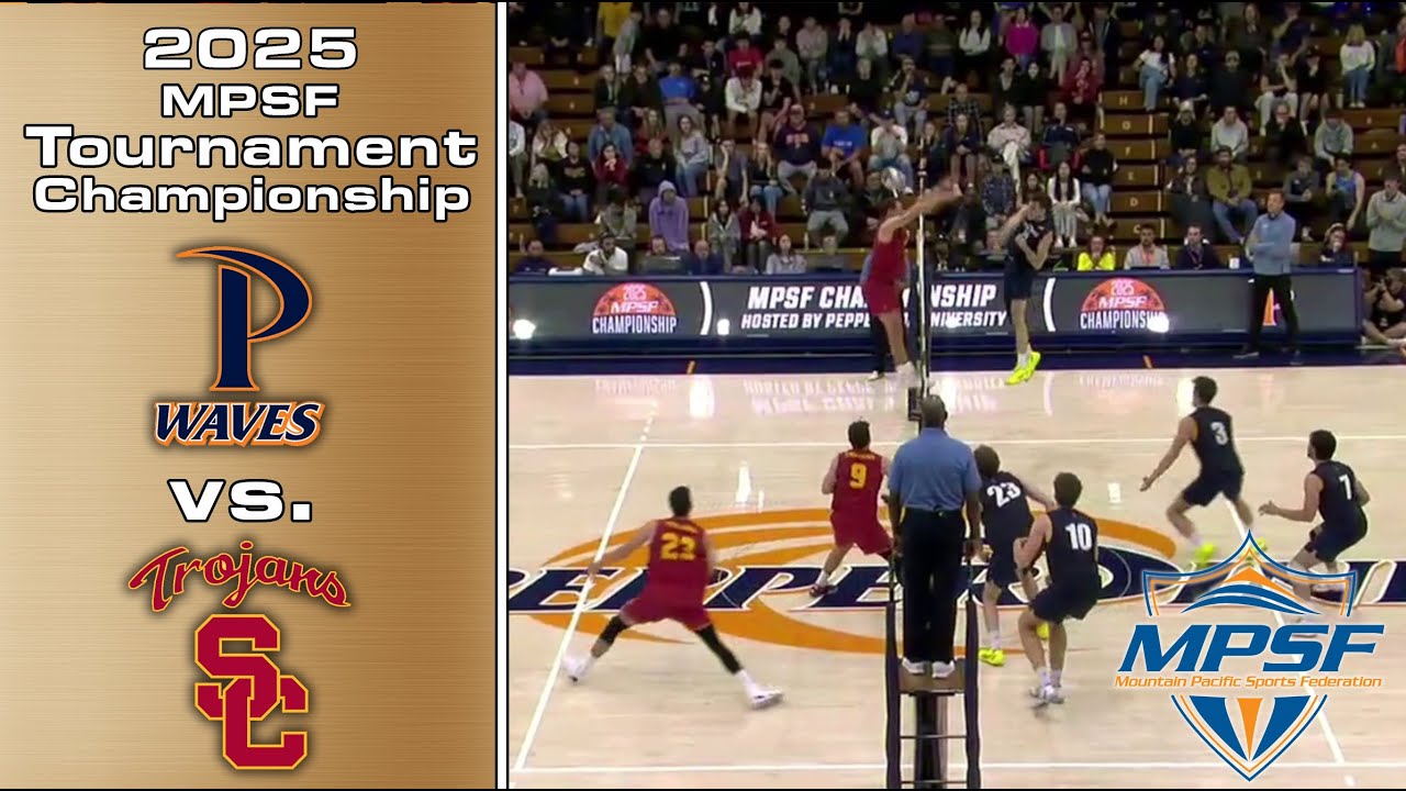 2025 MPSF Volleyball Championship,  Pepperdine vs USC