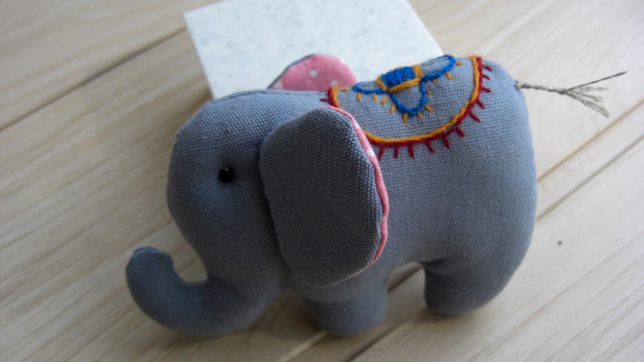 How To Make an Elephant with Embroidery - DIY Crafts Tutorial - Guidecentral