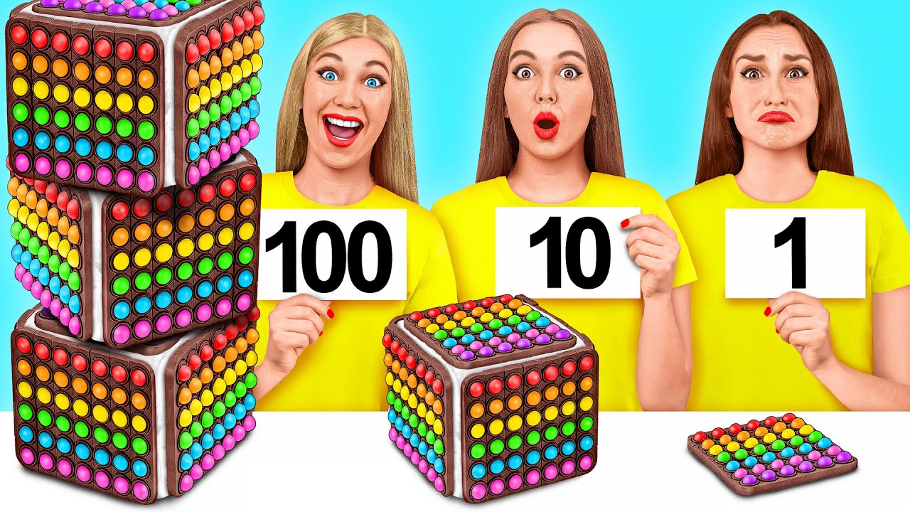 100 Camadas Alimentares Desafio | Desafios Engraçados por TeenDO Challenge