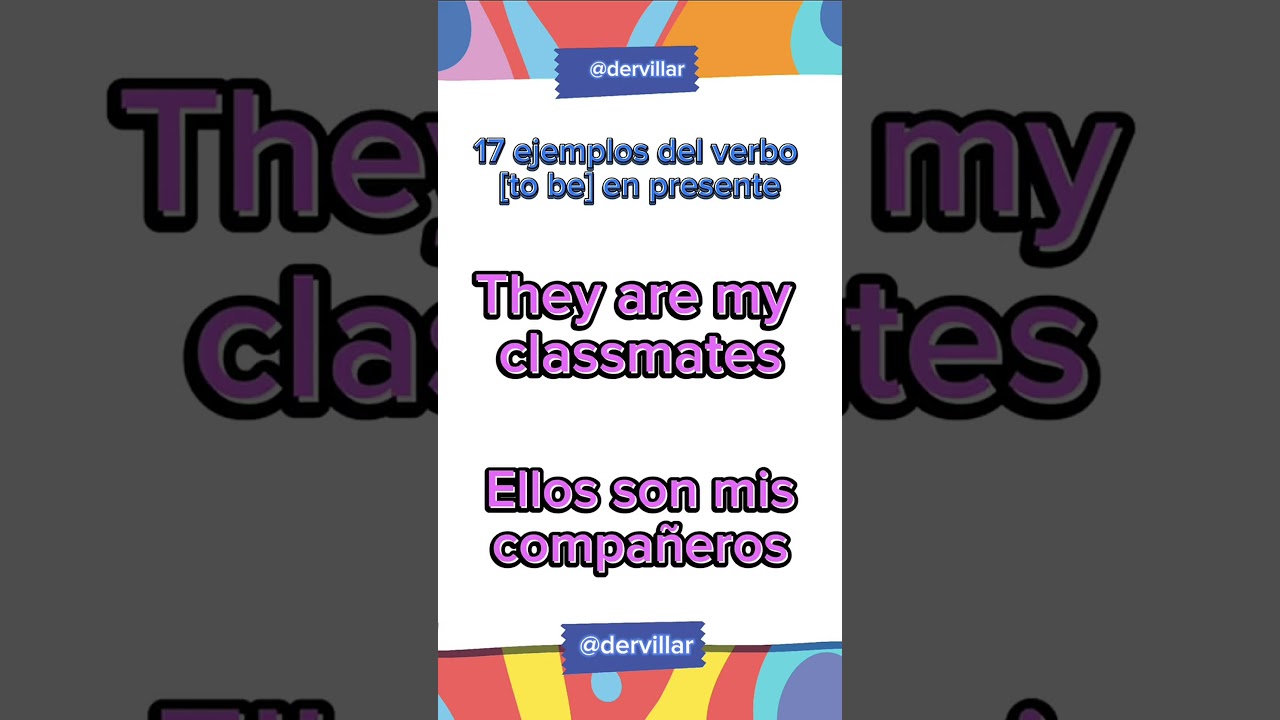 #verbtobe #tobe #verbtobepresent #easyenglish #englishlearning