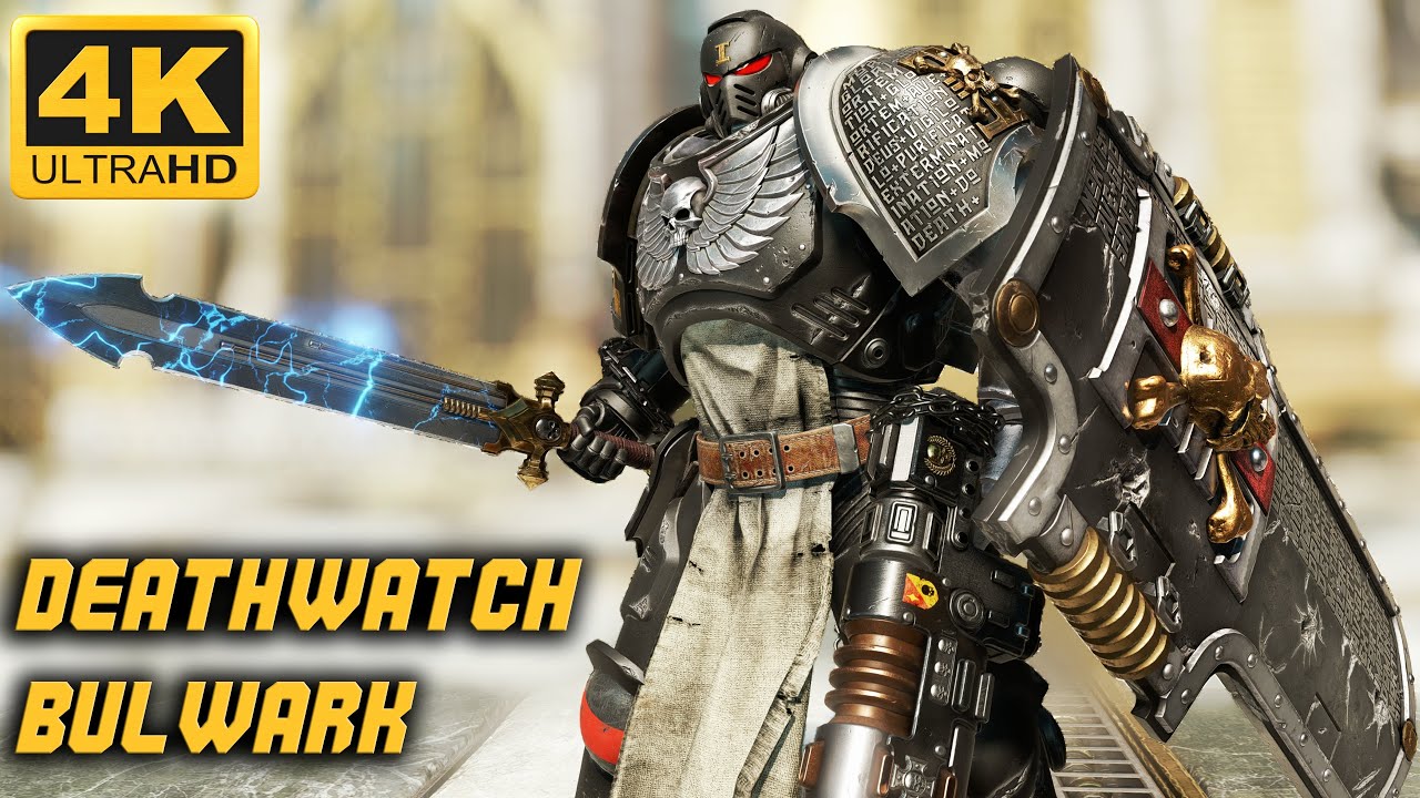 DEATHWATCH BULWARK vs Tyranid Invasion - Warhammer 40k: Space Marine 2 (4K)