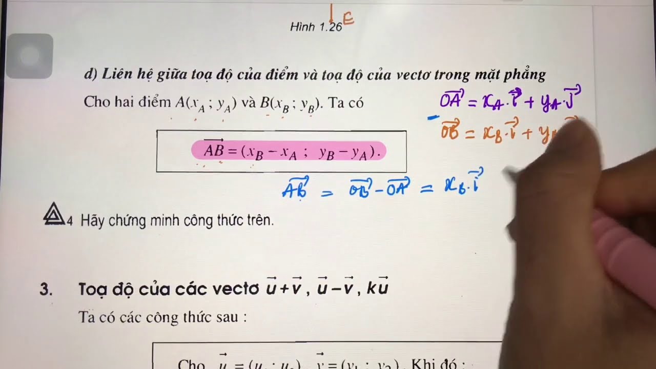 Toán 10. CĐ7. T5. HỆ TRỤC TOẠ ĐỘ