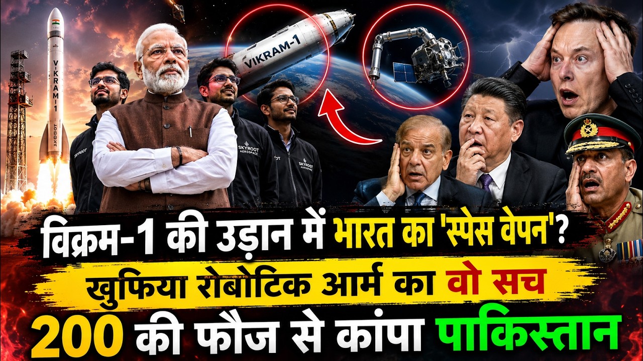 ISRO के लॉन्च पैड Skyroot के Vikram-1 में लॉन्च हुआ भारत का स्पेस वेपन? 200  स्टार्टअप्स ने पलटा गेम