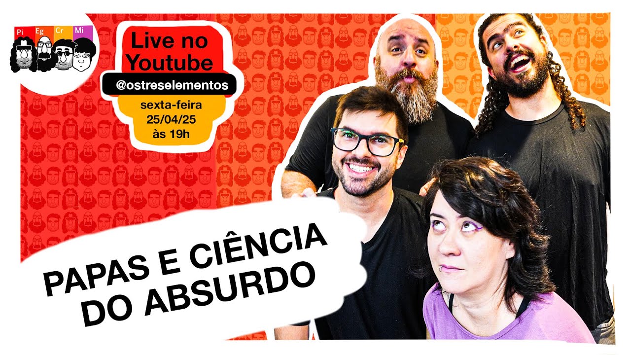 Papa Nicolau e Ciência Do Absurdo! Os Três Elementos Ao Vivo! #79