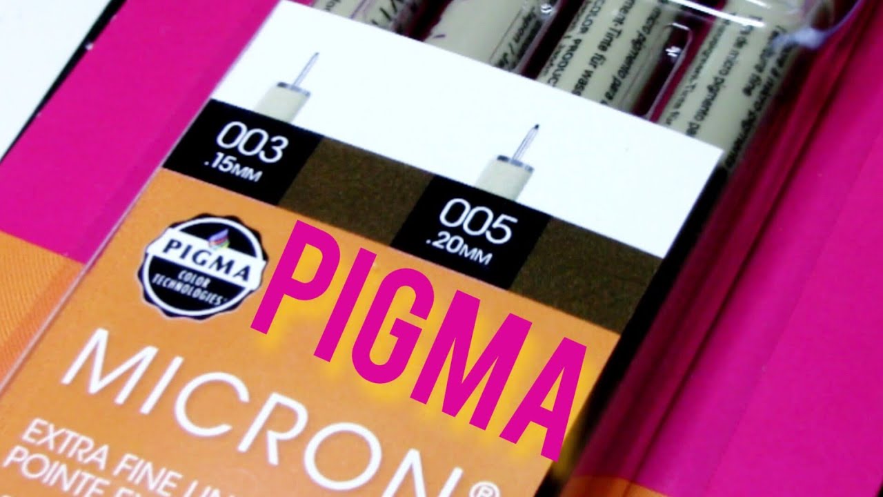 Pigma Microns - The Best FineLine Pen?