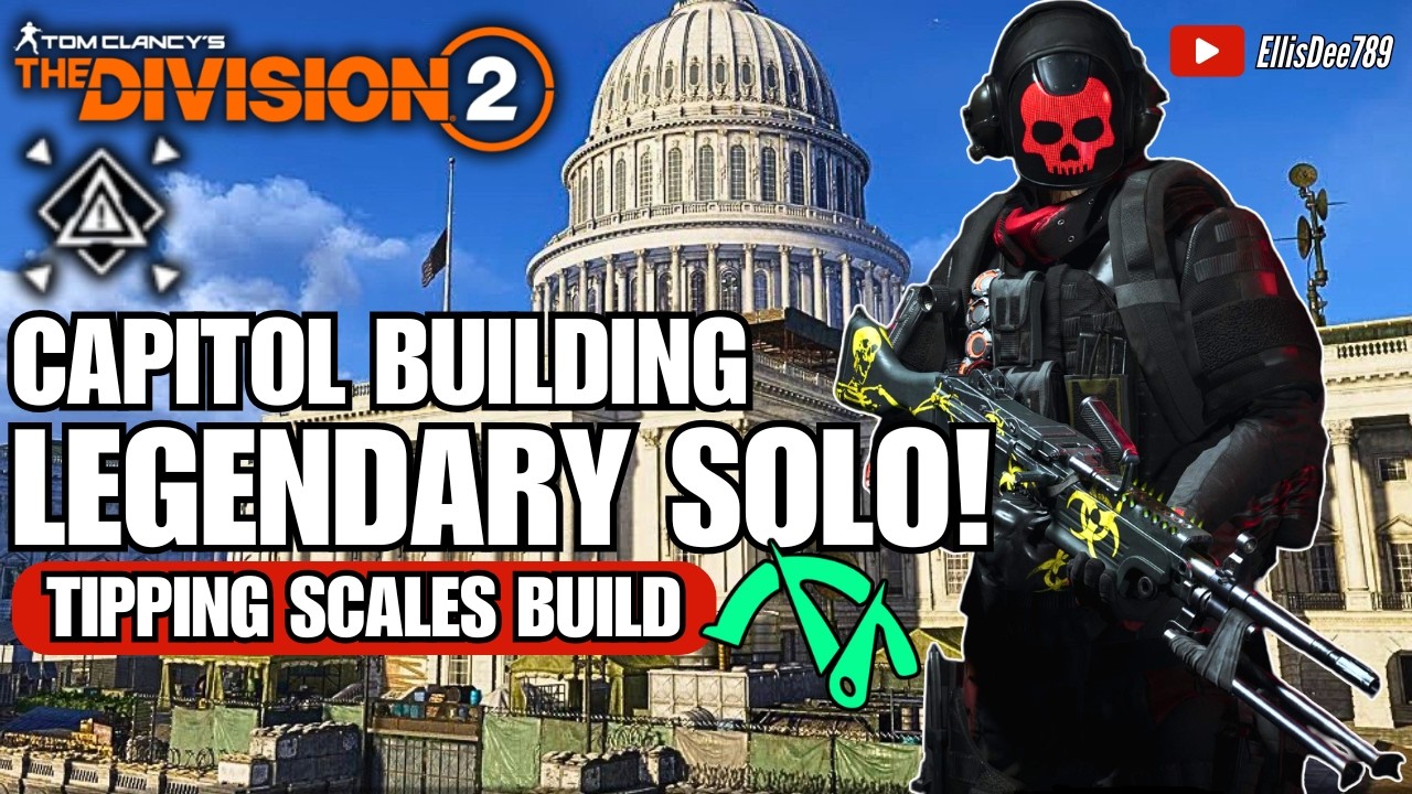 Capitol Building LEGENDARY SOLO 💀 Pestilence Tank Build + Assault GE!