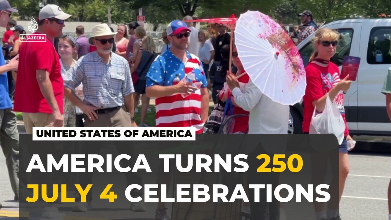 Americans celebrate 250 years of Independence Day across the US