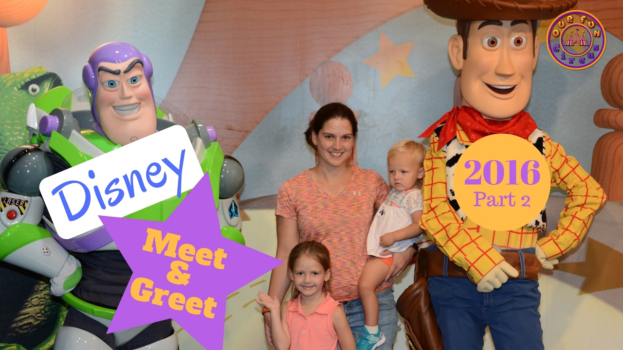 Disney Character Meet & Greet 2016 - Part 2