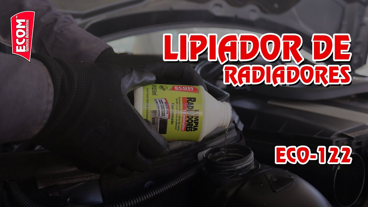 LIMPIADOR DE RADIADORES  ECOM&reg; (ECO-122)