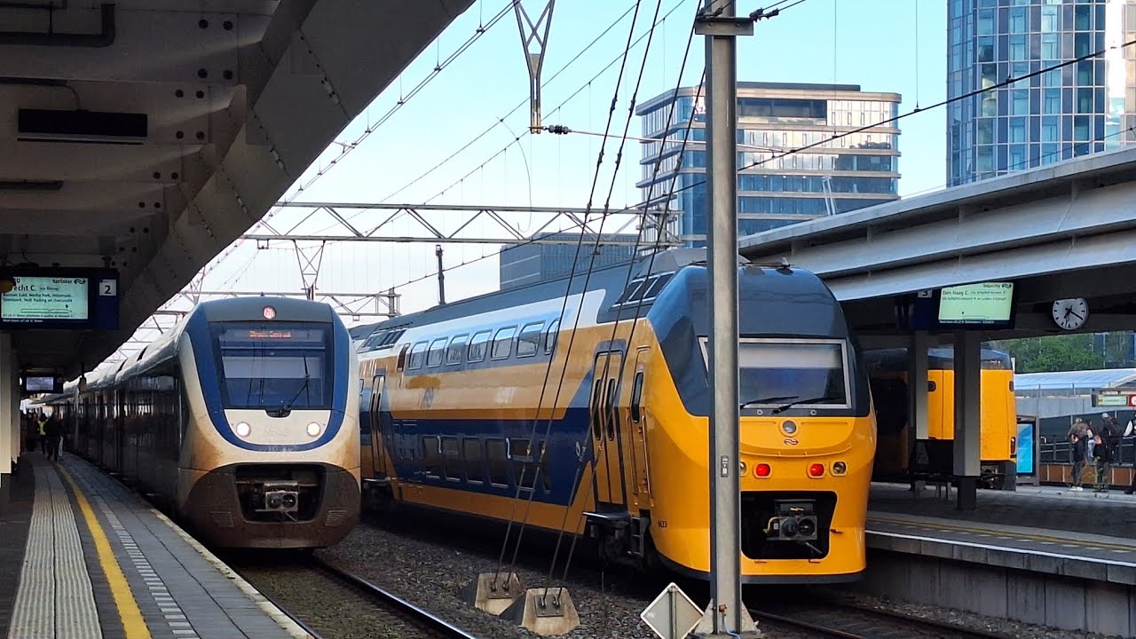 Treinen op Station Amsterdam Zuid #treinen