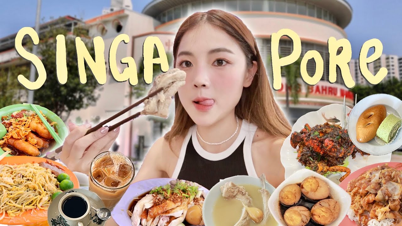 LOCAL FOOD HUNTING in Singapore 🇸🇬