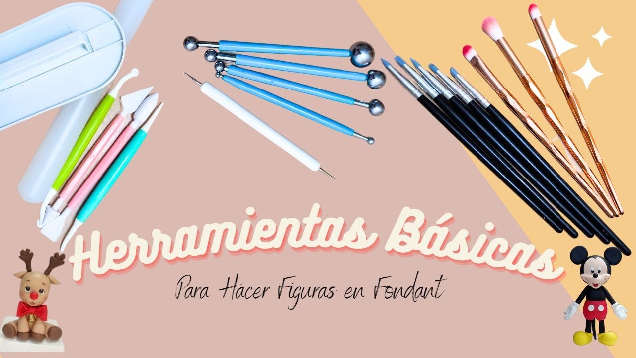 Herramientas Básicas para Hacer Figuras de Fondant // Basic Tools to Make Fondant Figures